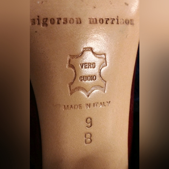 Sigerson Morrison red leather pumps - Picture 7 of 12